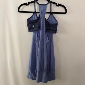Lululemon No Limits Tank Lullaby Cadet Blue Size 4